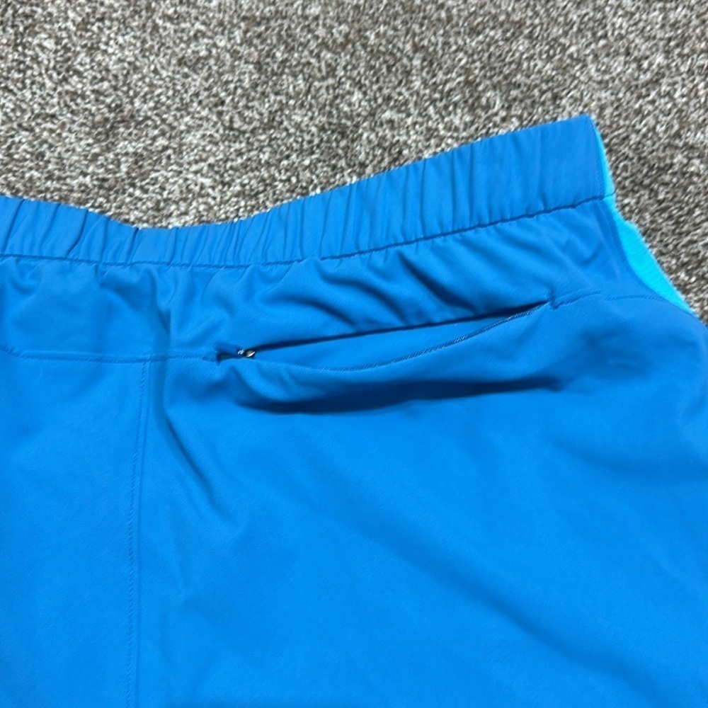 NWT Outdoor Voices high stride 7” short with Pockets river/azure women’s XL - Picture 12 of 14